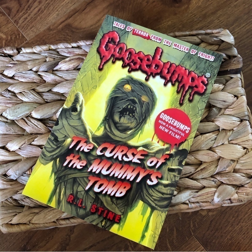 Goosebumps: The Curse of the Mummy’s Tomb by: R.L. Stine, paperback book